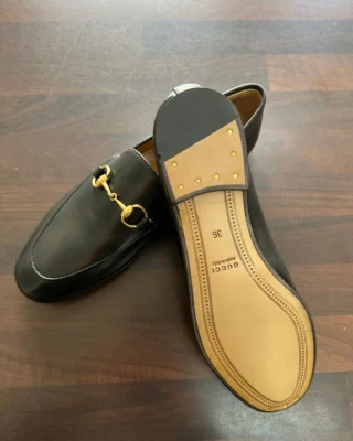 Gummi-Schutzsohle für neue Ledersohlen – bei Damen- und Herrenschuhen 🥿👞